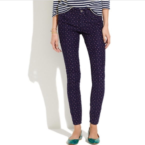 Madewell Pants - Madewell spotted skinny cords